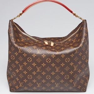 AUTHENTIC Louis Vuitton Monogram Canvas Sully MM Bag